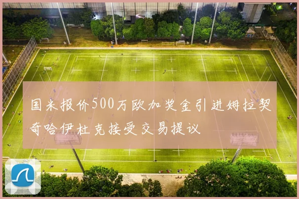 国米报价500万欧加奖金引进姆拉契奇哈伊杜克接受交易提议
